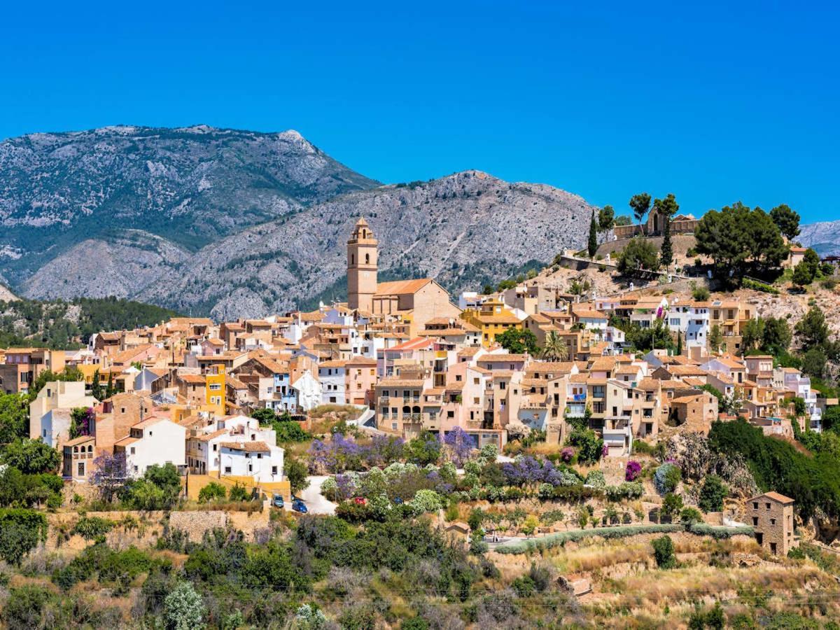 Villa Casaboutique Cerca Del Mar Con Vistas A La Montana Polop Exterior foto